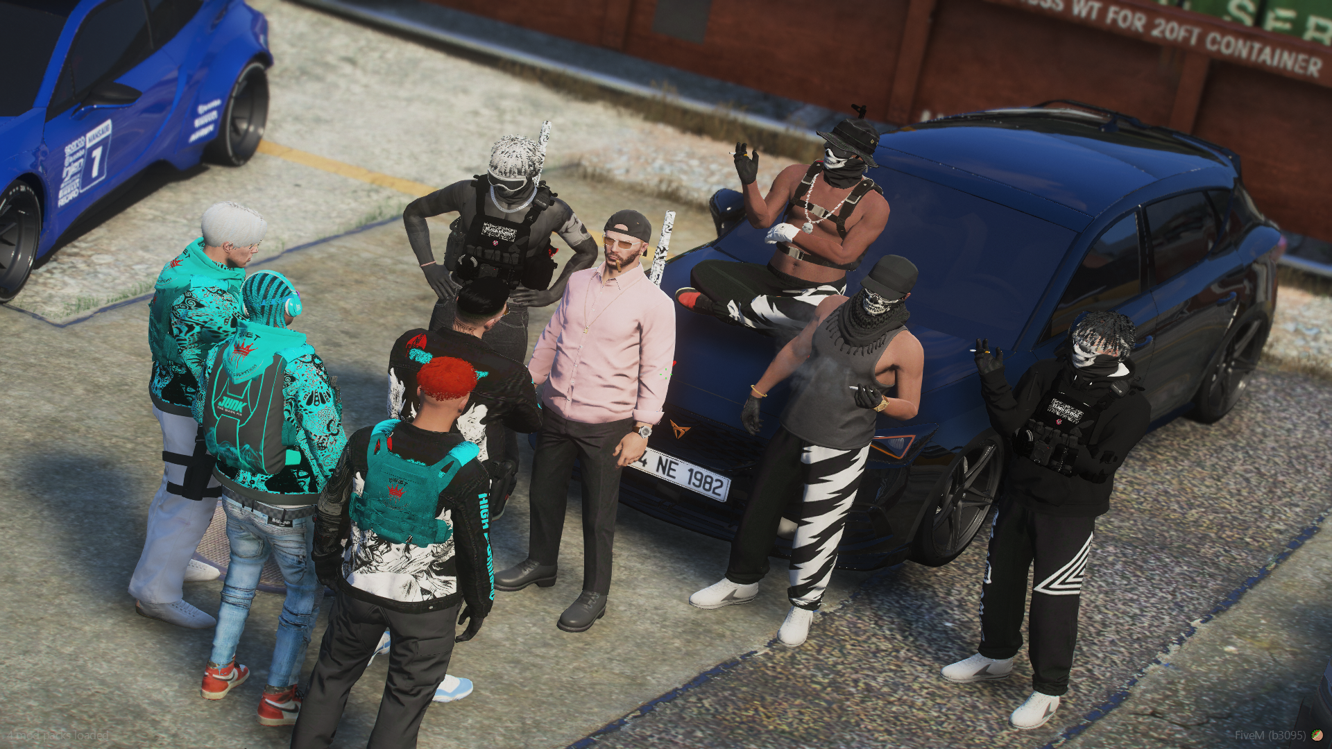 Gang event at Gen Z Roleplay
